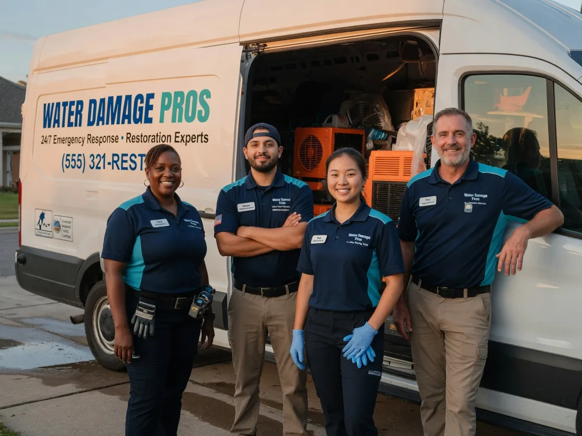 Water Damage Restoration company in Sun, LA