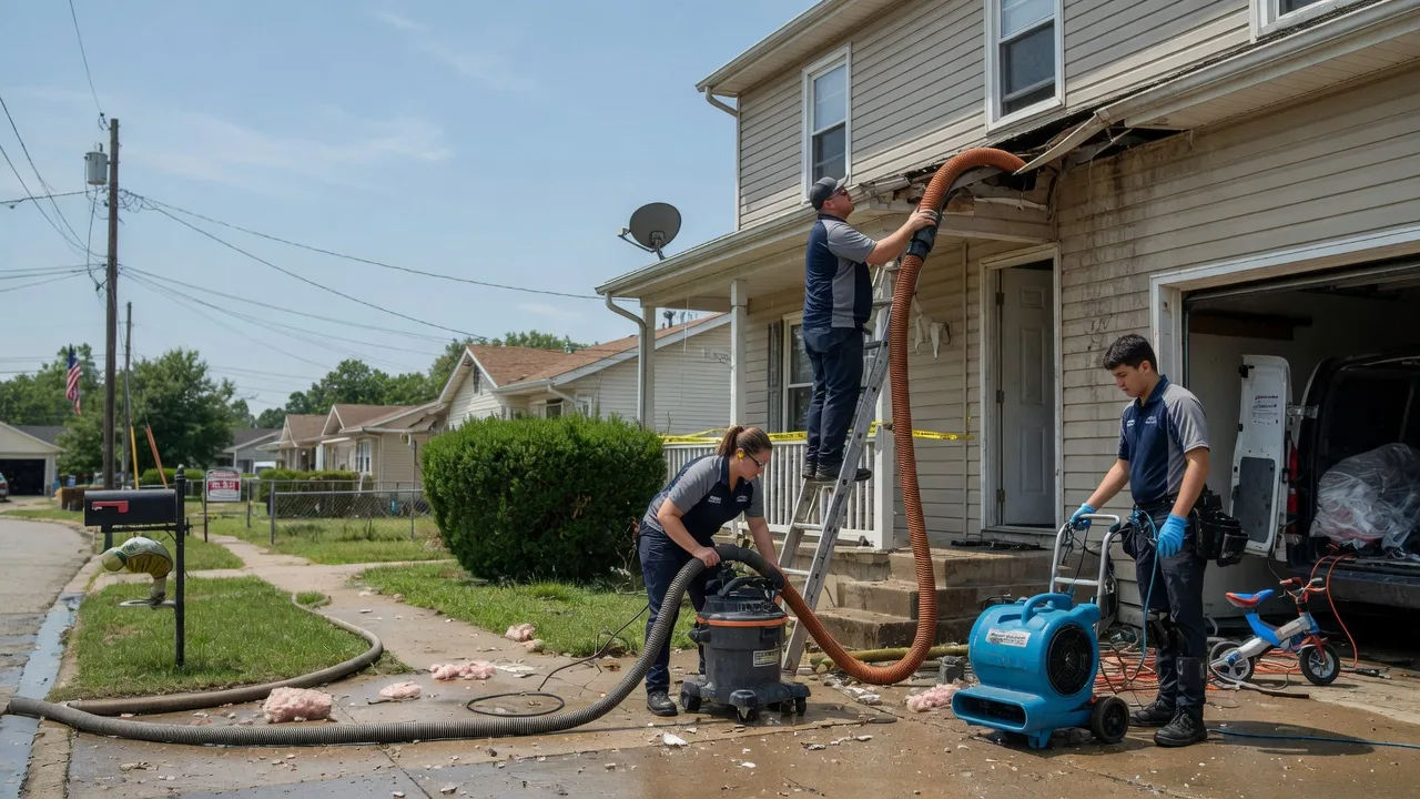 Water Damage Restoration in Sun, LA near me